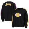 The Wild Collective Los Angeles Lakers Enchanting Women's Black Perforated Logo Pullover Sweatshirt Be a part of the action! Get this game - ready jersey.