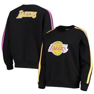 The Wild Collective Los Angeles Lakers Enchanting Women's Black Perforated Logo Pullover Sweatshirt Be a part of the action! Get this game - ready jersey.