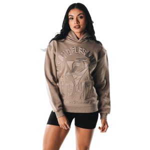 The Wild Collective Los Superb Angeles Lakers Women's Gray Satin Pullover Hoodie New arrival! Check out this fresh and exciting jersey.