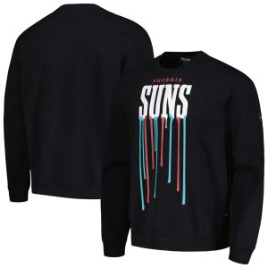 The Wild Collective Phoenix Suns Classy Black Drip Pullover Sweatshirt Enhance your game - day look! Get this fashionable jersey.