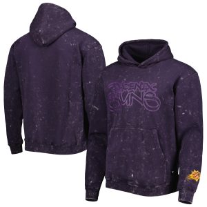 The Wild Collective Phoenix Suns Unisex Purple Tonal Acid Wash Pullover Top - notch Hoodie Experience luxury! Order this high - end jersey.