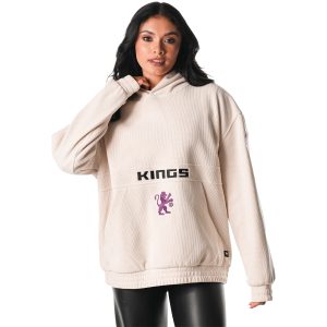 The Wild Collective Sacramento Terrific Kings Unisex Cream Corduroy Tri Blend Pullover Hoodie Best - selling! Order this popular jersey before it's out of stock.