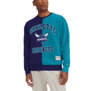 Tommy Jeans Fantastic Charlotte Hornets Purple/Teal Keith Split Pullover Sweatshirt Exclusive design! Own a jersey like no other.