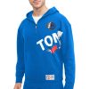 Tommy Jeans Dallas Mavericks Blue Bernard Half Zip Hoodie Delightful Gift idea! Surprise a sports fan with this amazing jersey.