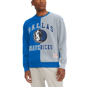 Tommy Superb Jeans Dallas Mavericks Royal/Gray Keith Split Pullover Sweatshirt Experience luxury! Order this high - end jersey.