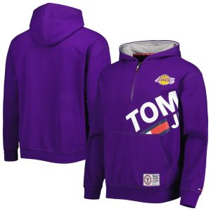 Tommy Jeans Los Angeles Unique Lakers Purple Bernard Half Zip Hoodie Fan favorite! Join thousands who love this premium jersey.