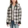Tommy Jeans Milwaukee Bucks Women's Black/Cream Molly Flannel Full Zip Refined Hoodie High - demand item! Order this sought - after jersey immediately.