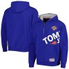Tommy Jeans New York Knicks Blue Bernard Striking Half Zip Hoodie Collector's item! A rare addition to any collection.