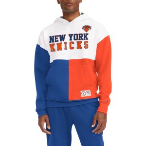 Tommy Jeans New York Knicks White/Royal Andrew Split Pullover Impressive Hoodie Upgrade your fan gear! Order this premium jersey today.