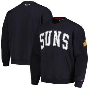 Tommy Jeans Notable Phoenix Suns Black Henry Pullover Sweatshirt Don't be left out! Get this stylish jersey and show your team pride.