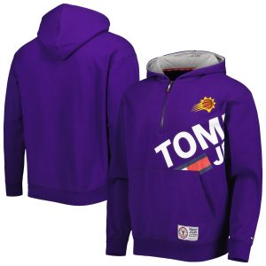 Tommy Jeans Phoenix Suns Purple Bernard Half Zip Impressive Hoodie Designed for performance! Get this functional jersey.