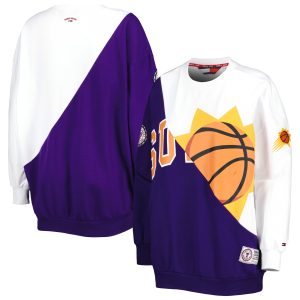 Tommy Jeans Phoenix Suns Women's Purple/White Outstanding Ariel Pullover Sweatshirt Flash sale! Snag this great jersey at a discounted price.