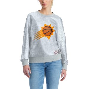 Tommy Jeans Phoenix Suns Women's Silver Tracy Admirable Pullover Sweatshirt Trending now! Grab this hot jersey while you can.