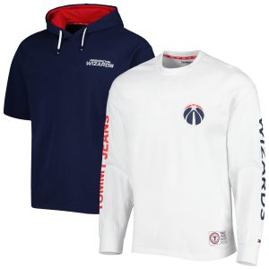 Tommy Fantastic Jeans Washington Wizards Navy/White Matthew 2 In 1 T Shirt & Hoodie Combo Set Join the elite! Get this exclusive jersey.