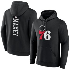 Tyrese Maxey Philadelphia 76ers Glamorous Black Playmaker Pullover Hoodie Sports enthusiasts