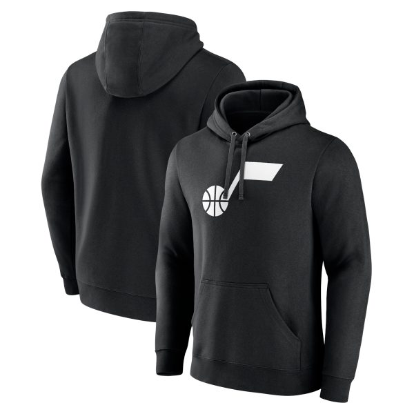 Utah Jazz Black Alternate Admirable Logo Pullover Hoodie Be the first! Order this trendy jersey ahead of the crowd.