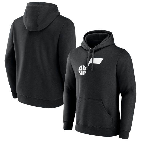 Utah Stunning Jazz Black Primary Logo Pullover Hoodie Celebrate your team! Order this commemorative jersey.