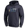Utah Jazz Navy Primary Logo Delightful Pullover Hoodie Show your dedication! Own this special jersey for your team.