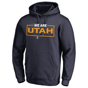 Utah Jazz Navy We Are Remarkable Iconic Collection Pullover Hoodie Limited edition! Don't miss your chance to own this unique jersey.