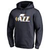 Utah Jazz Navy Exquisite Wordmark Pullover Hoodie Collectors