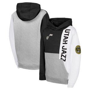Utah Jazz Youth Black Classy Splash Pullover Hoodie Gift idea! Surprise a sports fan with this amazing jersey.