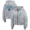WEAR Stylish by Erin Andrews Charlotte Hornets Women's Heather Gray Speckled Radiator Full Zip Hoodie Fan favorite! Join thousands who love this premium jersey.