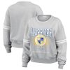 WEAR Unique by Erin Andrews Golden State Warriors Women's Heather Gray French Terry Pullover Sweatshirt Show your dedication! Own this special jersey for your team.