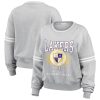 WEAR by Erin Andrews Los Angeles Lakers Women's Heather Gray French Amazing Terry Pullover Sweatshirt Authentic look! Wear this genuine jersey.