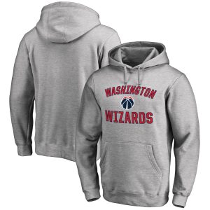 Washington Wizards Ash Remarkable Victory Arch Pullover Hoodie Team spirit! Show it off with this awesome jersey.