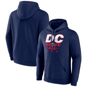 Washington Wizards Navy Premium - grade Announcer Pullover Hoodie New arrival! Check out this fresh and exciting jersey.