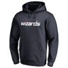 Washington Luxurious Wizards Navy Wordmark Pullover Hoodie Collectors