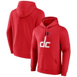 Washington Wizards Red Admirable Alternate Logo Pullover Hoodie Customizable! Personalize this great jersey.