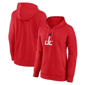 Washington Wizards Women's Red Alternate Logo Pullover Exquisite Hoodie Stand out from the crowd! Wear this eye - catching jersey.
