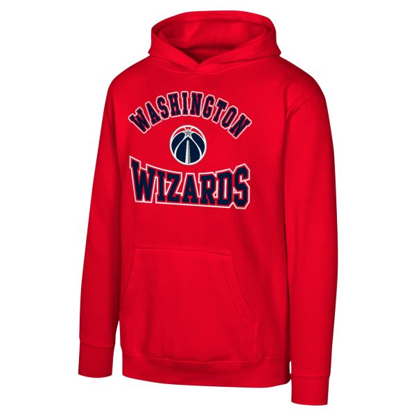 Washington Wizards Youth Red Home Town Pullover Fleece Hoodie Amazing Don't be left out! Get this stylish jersey and show your team pride.